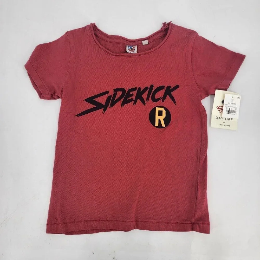 Junk Food DC Comics Sidekick T-Shirt Size 5T NWT